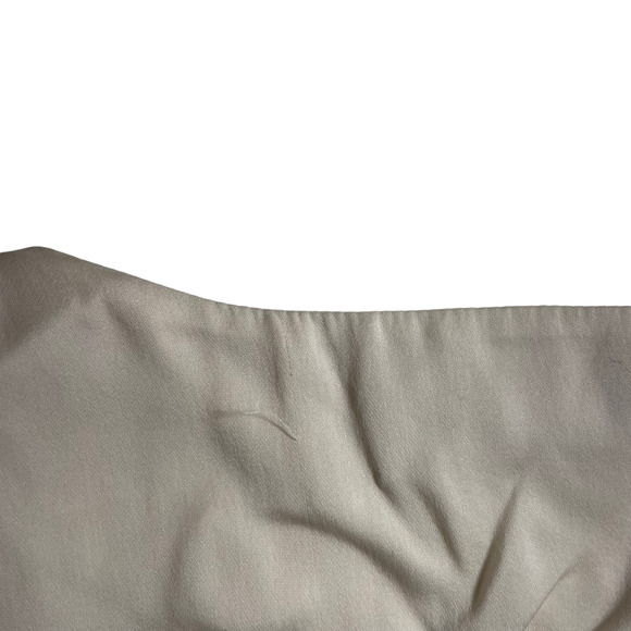 RARE AYR Womens V-Neck Flowy Tank Blouse Cream - Picture 9 of 10